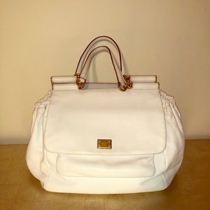 Dolce & Gabbana leather bag.